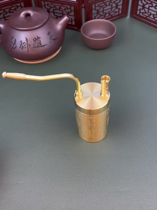 黄铜水过滤桶型烟嘴