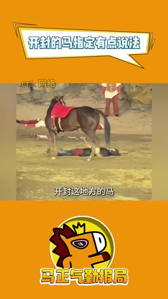 这种马最精了,一说吃香的喝辣的就不演了#马#抽象#马正气#马正气表情包