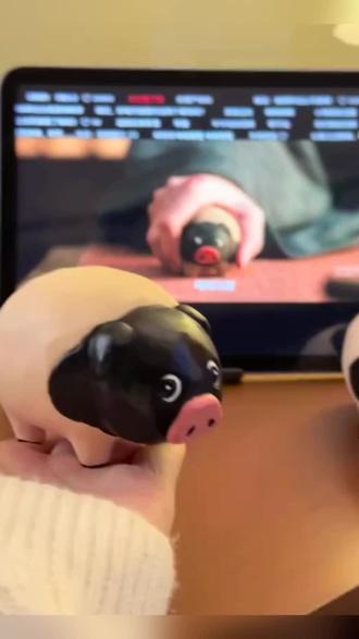 逐玉同款小猪实木挂件来喽~ #逐玉 #张凌赫 #礼物 #挂件 #好物推荐