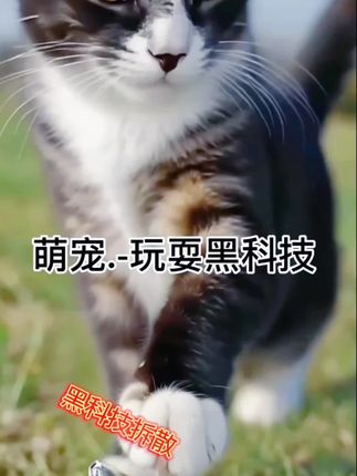 #萌宠视频 #可爱的小猫咪 #猫咪成精 #家有宠物很幸福 #居然被一只猫帅到了