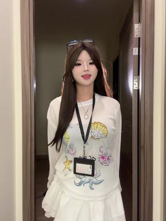 夏天穿搭#女士日常休闲衣 #微胖穿搭 #薄款上衣