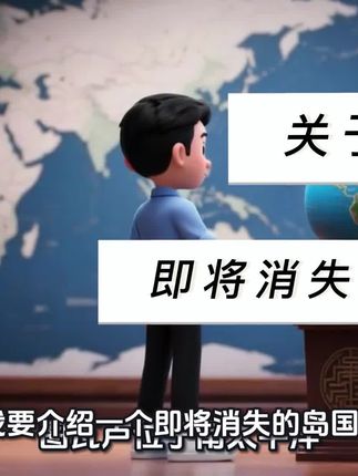 太平洋即将消失的岛国#正能量 #动画 #科普 #扶持新人计划 爱护环境人人有责!#成长感悟