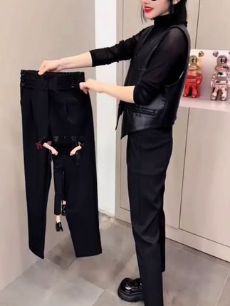 直筒西装裤 #直筒裤 #西装裤#女装 #百搭 #好物推荐