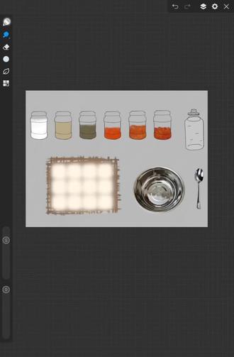 霉豆腐😄#画的不好勿喷 #霉豆腐制作 @风里有朵云💖