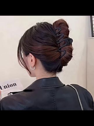 #气质 #发夹 #鲨鱼夹