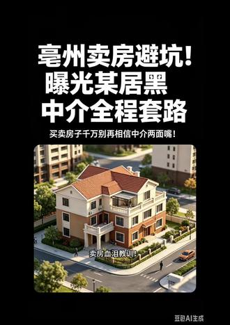 避雷亳州某居黑心二手房中介,私自扣买家钱,无故牵扯我们卖家,黑心商家亳州的家人们一定要避雷#装修日记vlog #亳州房产 #亳州大事件