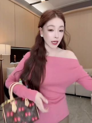 #针织衫 #半身裙 #套装