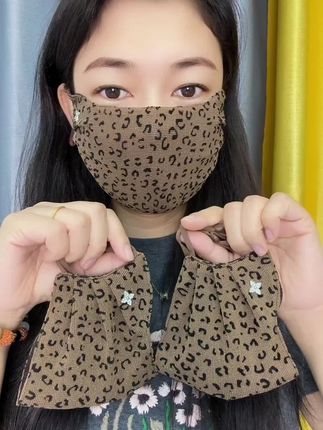 #冰丝防晒面罩 #护眼角口罩 #加大防晒口罩 #透气防尘口罩