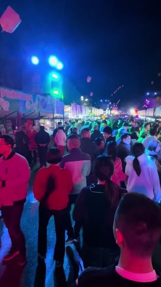 大年初二曹溪 南华寺无人机表演 .祝大家马上发财 👍