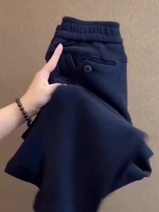 ##秋季新款潮流高腰百搭哈伦裤 #时尚洋气百搭显瘦 #抖音小助手@抖音小助手