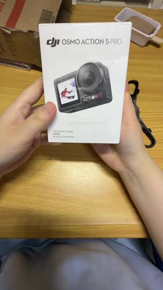 已到货,开个箱。我还有个action4,50-200块钱出了吧,谁要啊联系我#大疆#大疆action5pro #大疆开箱