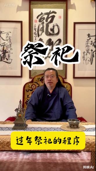 过年祭祀程序#道家文化 #祭祀 #灶王爷 #传统文化 #知识分享