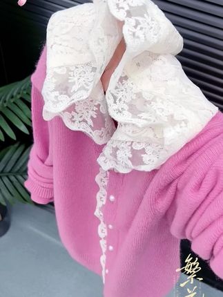 #针织衫 #谁穿谁好看 #甜美穿搭 #面料柔软亲肤 #针织衫穿搭