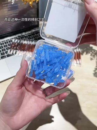 这个一次性的,可比大头针好用太多了!关键还便宜!老爱手欠挤包包的,就用这种比头发丝还细的次抛,干净卫生还方便 #女生必备 #痘痘肌 #清洁工具 #我捡到宝了#种草