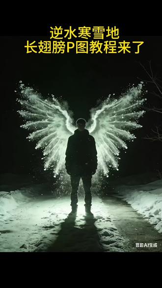 #逆水寒雪地长翅膀P图教程来了#豆包ai #豆包P图已经nextlevel了#