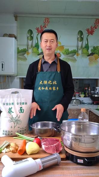 在定边,没有一碗荞面饸饹解决不了的事!#返乡创业#助力乡村振兴#家乡土特产推广