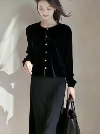 #优雅气质 #谁穿谁漂亮 #春秋新款 #高端大气 #高级感穿搭
