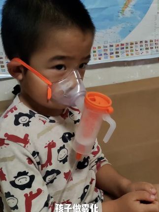 海氏海诺医用儿童雾化面罩雾化机一次性通用家用杯雾化管吸入器喷头配件成人婴儿一次性使用雾化器