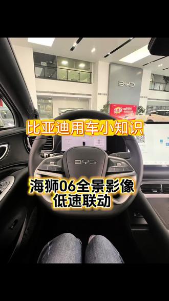 #比亚迪海狮06 #用车小知识 360全景影像低速联动