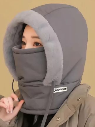 #很漂亮 #冬季帽 #加厚帽#加绒帽#加绒围脖帽