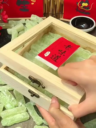 哟嗨呆新货冬瓜糖正宗老式砖月饼馅料蜜饯零食商用烘焙配即食果香#冬瓜糖