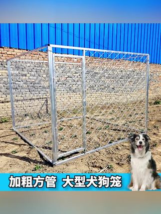 #宠物狗笼 #养狗必备 狗笼中大型犬户外跑笼超大狗笼子加粗加厚家用狗场专用围笼可定制#养狗必备好物 #大型犬跑笼 #狗笼子推荐