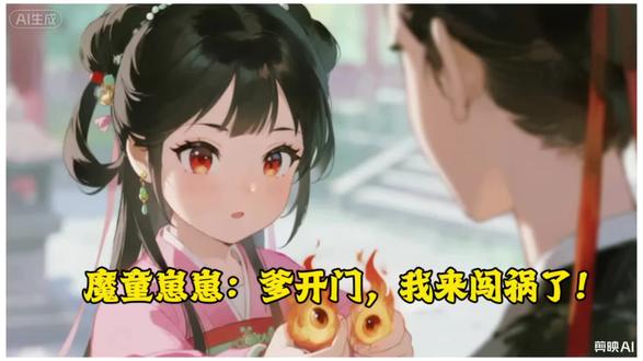 我是魔童崽崽,要来闯祸咯#古言小说