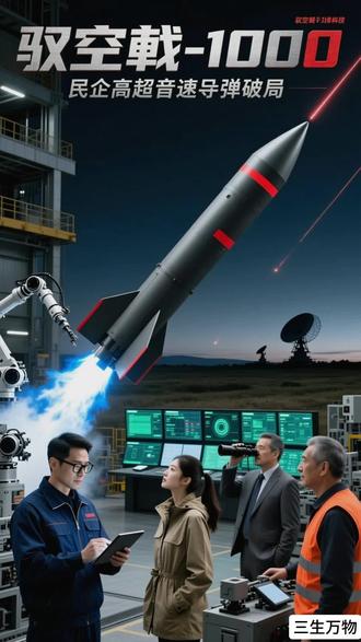 民企高超音速导弹破局#民企 #高超音速武器