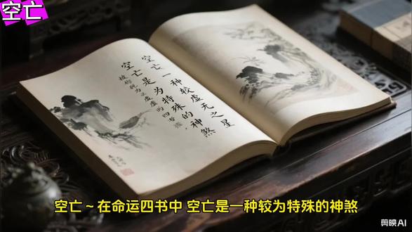 #我要上热门 空亡如书页间的空白,藏着未尽的故事与深意。📖✨#国学智慧#传统文化#在抖音读懂文化经典 #经典文化图鉴