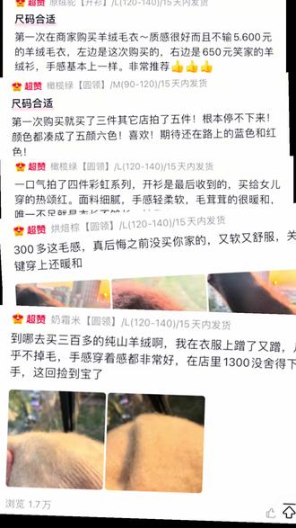 【彩虹】是一件很有魔力的衣服,真正做到了只有零次和无数次,复购率超85%以上的山羊绒拉绒,也是你们在选购山羊绒道路上的一件“打假款”,看到视频的姐妹们你入手了吗?#山羊绒拉绒 #致禾羊绒#穿羊绒会上瘾