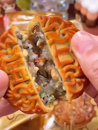 #五仁月饼 #月饼 #老式月饼