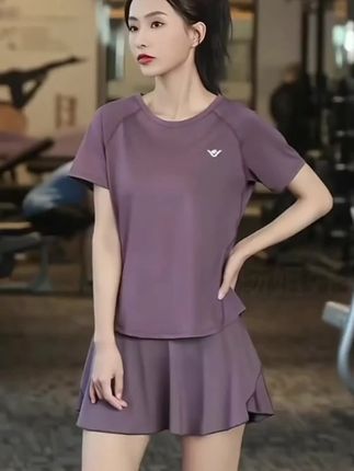 2025新款夏季薄款跑步瑜伽服运动套装女款晨跑服健身透气速干#夏季穿搭 #运动套装穿搭 #运动穿搭 #夏季搭配
