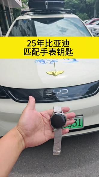 25年比亚迪海豚匹配手表钥匙#比亚迪 #手表钥匙#钥匙匹配