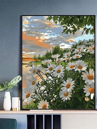 DIY数字油画零基础客厅装饰画礼品解压简约填色观察画家#数字油画#装饰画#工diy #仪式感满满#diy数字油画