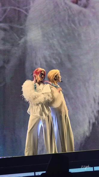 岳灵trouble maker 甜度满分💜💙#岳岳pinkray #灵超didi #灵岳cp