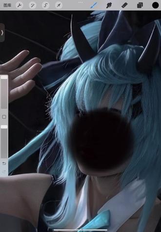 发光发丝教程#cos假发 #二次元 #后期教程