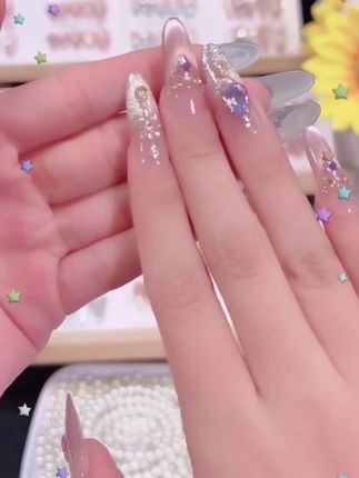 要相信,所有的不美好都是为了迎接美好#美甲分享 #美甲💅 #晶石猫眼美甲 #美甲款式 #精致女人必备