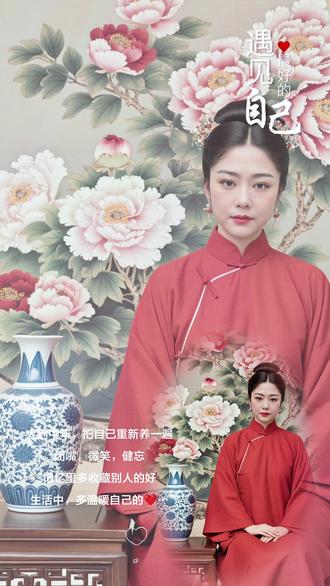 #AI中式古风写真 #抖音ai创作