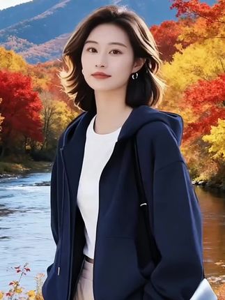 #秋季穿搭#韩版休闲百搭外套#谁穿谁好看#优雅气质 #秋季搭配