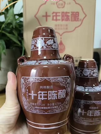 杏花村十年陈酿:时光沉淀的味蕾盛宴 杏花村十年陈酿,是岁月与匠心共酿的佳酿。遵循千年古法,以红缨高粱、大麦、豌豆为原料,经十载窖藏 。53°酒液如琥珀般透亮,开坛便香气四溢。 入口似丝缎顺滑,甘甜润喉,中调有熟果与檀木香气交融,尾韵窖香悠长,余味在口腔徘徊。不管是雅集小聚添彩,还是藏家收藏,都很合适 。 #白酒 #杏花村 #纯粮酿造 #酒知识 #清香型白酒 🛒购物|点这购买