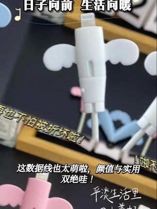 这个数据线保护套真的惊艳到我了,原本以为只是个普通保护套,没想到这么好用。#好物推荐🔥 #数据线保护套