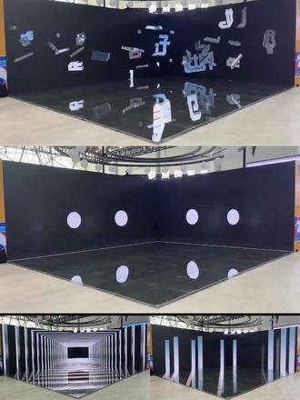 文化展厅裸眼3D|你的眼睛,准备好了吗?#展会设计#科技感大屏#互动装置设计#展览展示搭建#裸眼3D大屏