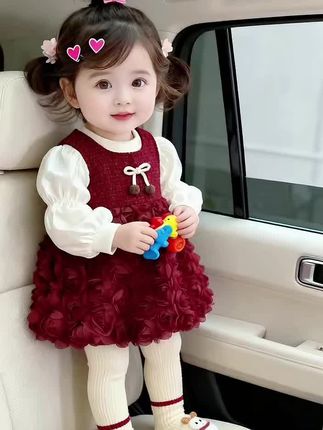 童年很短,未来很长,愿你健康、快乐,慢慢长大#生女儿就是用来打扮的 #童装萌娃穿搭  #萌娃的拜年服已经预制好了 #女儿的秋冬穿搭已经预备好了 #来双11解锁秋冬本命穿搭 @抖加🔥上热门🔥dou+🔥热点宝@DOU+小助手 @DOU+上热门