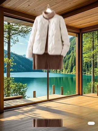 白鸭绒轻薄羽绒服#穿搭 #谁穿谁好看 #气质穿搭 #强烈推荐