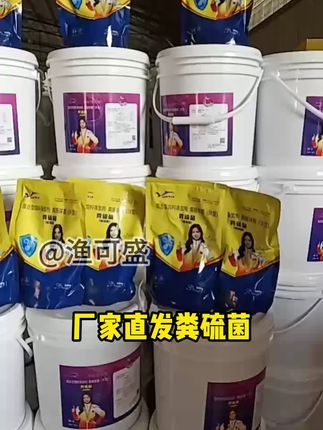 渔可盛粪硫菌生物改底除黑臭净化有机质、厂家直发#水产养殖 #渔可盛 #改底 #粪硫菌