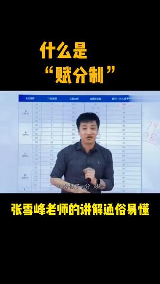 什么是赋分,怎么赋的分