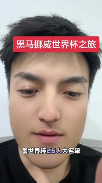 世界杯最大黑马? #美加墨世界杯 #挪威