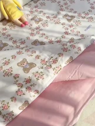 #磨毛四件套 #四件套 #床上四件套推荐 #爱家爱生活爱床品