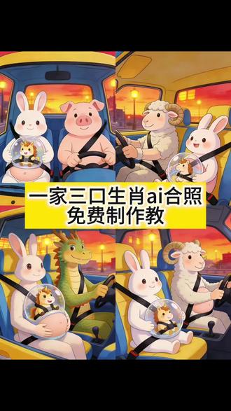 超温馨的一家三口生肖卡通画豆包ai指令和教程来了!一家三口生肖画 一家三口生肖画教程 一家三口属相图片 豆包ai一家三口指令教程 一家三口属相生成 一家三口属相生成指令 一家三口生肖生成指令 一家三口ai生成软件 一家三口生肖画指令 一家三口ai 一家三口生肖画 一家三口ai指令 一家三口ai特效 一家三口属相生成指令 一家三口属相 一家三口的生肖图案 一家三口 ai生成器 豆包ai生成属相画 三口之家ai合成 豆包ai图片生成一家三口 #豆包ai #豆包P图已经nextlevel了 #一家三口 #一家三口生肖画 #一家三口ai豆包p图指令属相