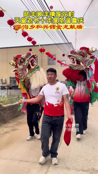 陆丰潭西深沟乡和兴馆|金龙献瑞|陆丰陂洋镇莲花村天皇老爷十年度圣诞喜庆巡游汇演
#海陆丰虎狮 #深沟乡和兴馆 #金龙献瑞 #陂洋莲花村 #天皇老爷圣诞